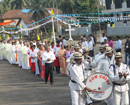 Udupi: Large numbers of faithful partake in annual Eucharistic Procession